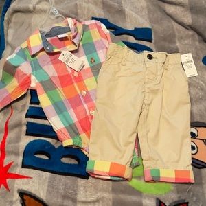 Gap baby boy matching set
